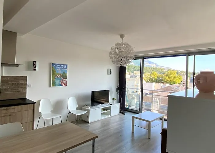 Studio Moderne Et Lumineux Centre Ville Aix Les Bains